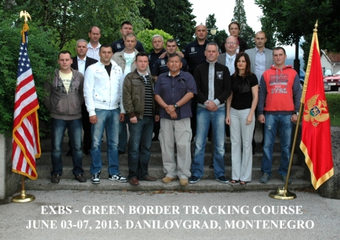Zavrsena obuka na temu „Otkrivanja tragova na zelenoj granici”